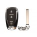 CHAVE OCA KEYLESS GM NOVOS 2BTS + PORTA MALA COD:IK-0437