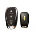 CHAVE OCA KEYLESS GM NOVOS 2BTS + PORTA MALA COD:IK-0437