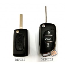 CHAVE CANIVETE ADAPTAÇÃO 3BTS CITROEN COD: IK-0258