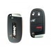 CHAVE OCA JEEP 3BTS + PORTA + PANICO COD:IK-0349