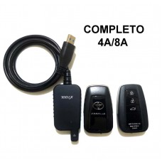 KIT COLETOR DE DADOS TOYOTA COM CHAVE 4A/8A COD:IK-0460